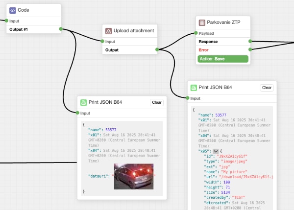 Tables Flow Integration