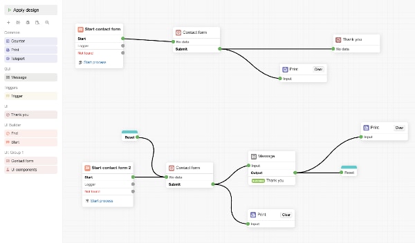 Total.js Flow - Visual Programming Interface